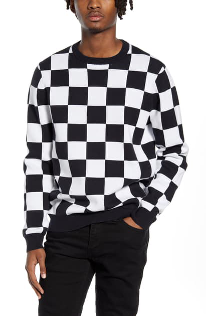 vans sweater checkered