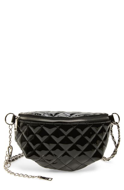 steve madden quilted belt bag