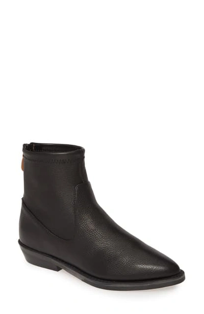 Shop Gentle Souls By Kenneth Cole Blaise Bootie In Black Leather