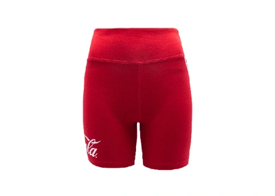 Pre-owned Kith Women X Coca-cola Biker Shorts Red | ModeSens