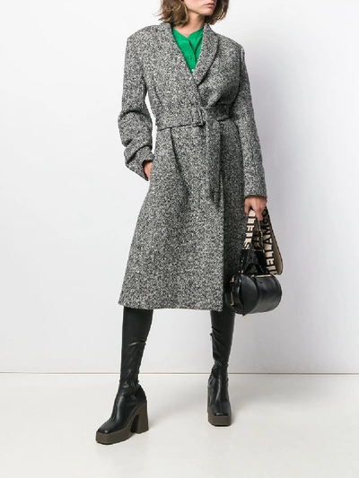 Shop Stella Mccartney Wool Coat In Black