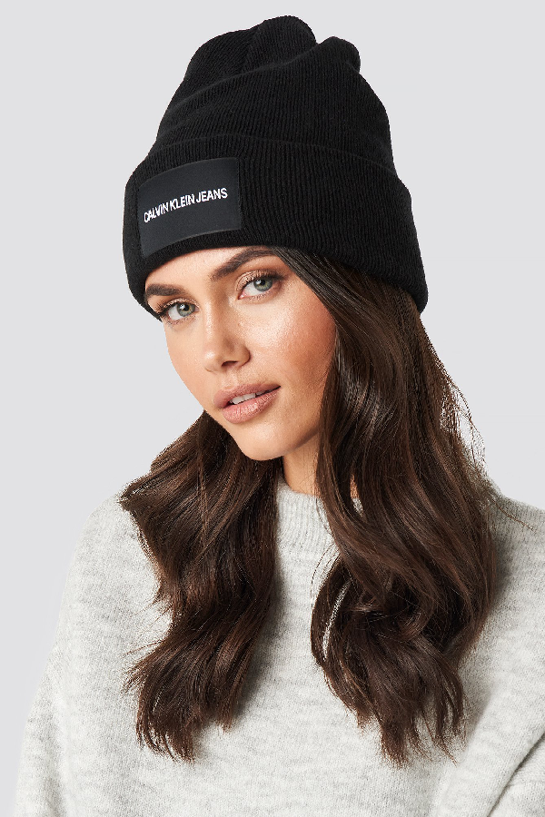 calvin klein beanie hat