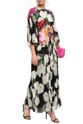 dolce and gabbana floral maxi dress