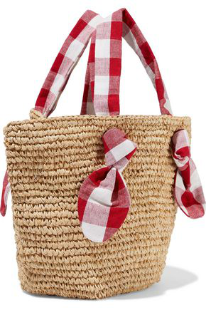 loeffler randall hazel straw tote