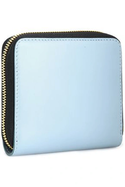 Shop Marni Woman Leather Wallet Sky Blue