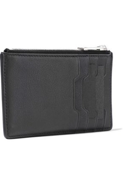 Shop Rag & Bone Woman Eyelet-embellished Leather Cardholder Navy