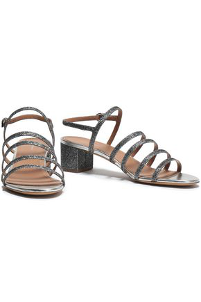 mansur gavriel glitter slingback