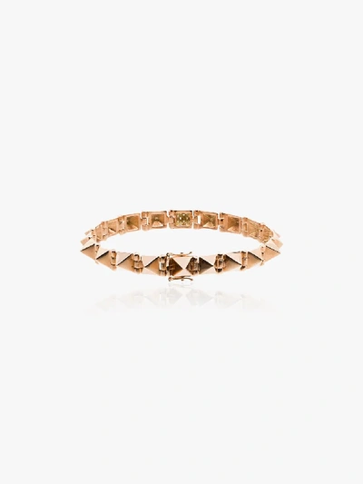 Shop Anita Ko 14k Rose Gold Diamond Spike Bracelet