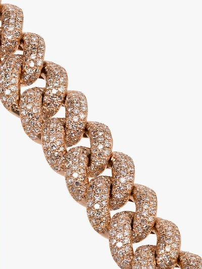 Shop Shay 18k Rose Gold Diamond Link Bracelet