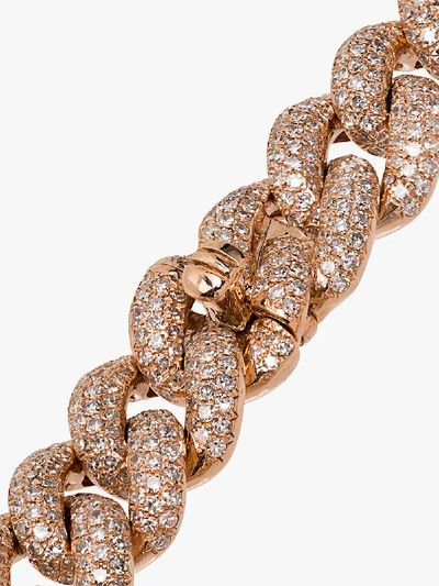 Shop Shay 18k Rose Gold Diamond Link Bracelet