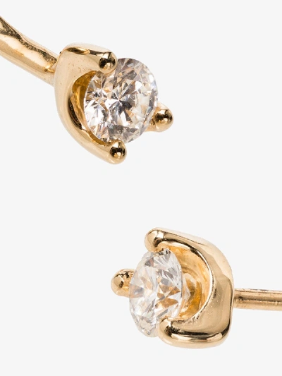 Shop Anita Ko 18k Yellow Gold Orbit Stud Diamond Earrings