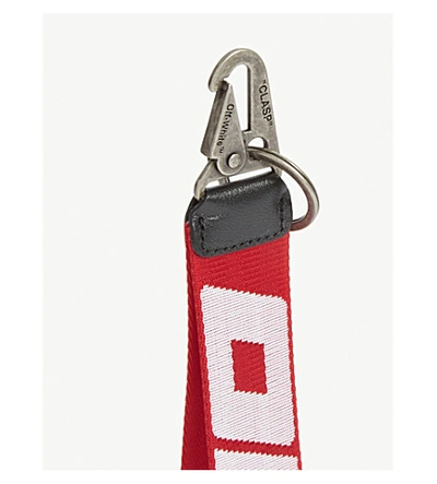 Shop Off-white Industrial Key Chain In Red White