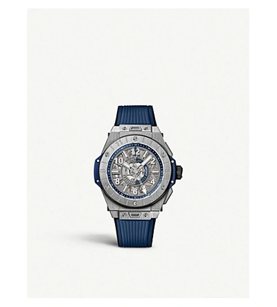 Shop Hublot 471.nx.7112.rx Big Bang Unico Gmt Titanium Watch