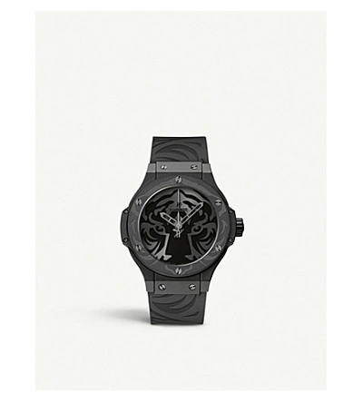 Shop Hublot 316.ci.1410.rx Black Jaguar White Tiger Foundation Watch