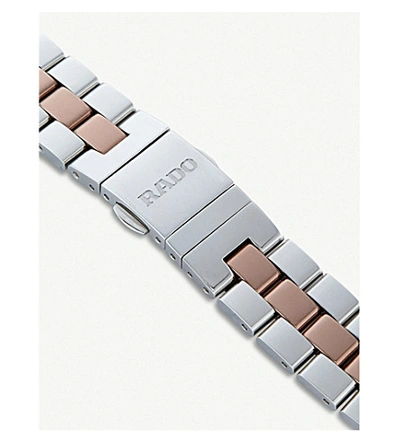 Shop Rado Men's R32087112 Hyperchrome Stainless Steel And Ceramos Watch