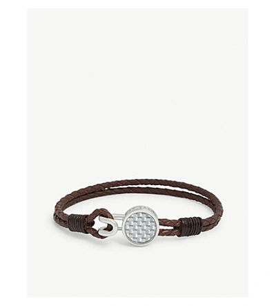 Shop Ted Baker Metta Twisted Bracelet In Xchocolate