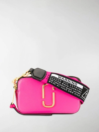 Shop Marc Jacobs Small Snapshot Camera Bag In Pink