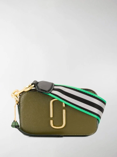 Shop Marc Jacobs Small Snapshot Camera Bag In Green