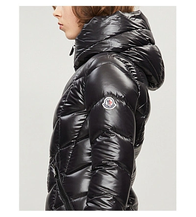 Moncler Fulig Fitted Padded Shell Jacket In Black | ModeSens