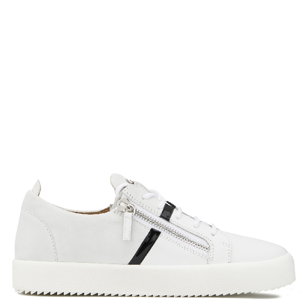 Giuseppe Zanotti Frankie Low-top Sneakers In White | ModeSens