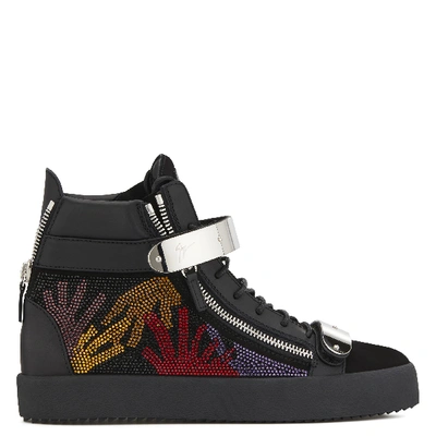 Shop Giuseppe Zanotti Coby In Black