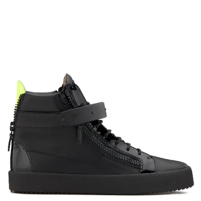 Shop Giuseppe Zanotti Denny Neon In Black