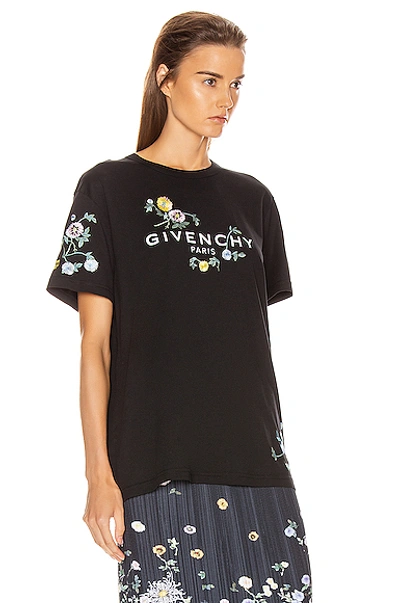 Shop Givenchy Masculine T Shirt In Black
