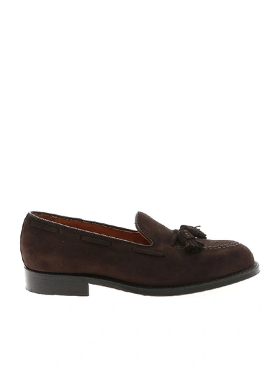 Shop Alden Shoe Company Brown Loafers