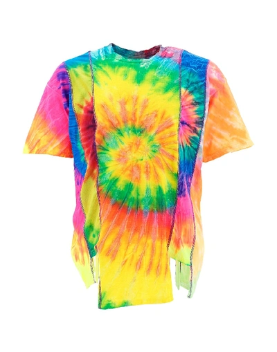 Shop Needles Multicolor Cotton T-shirt