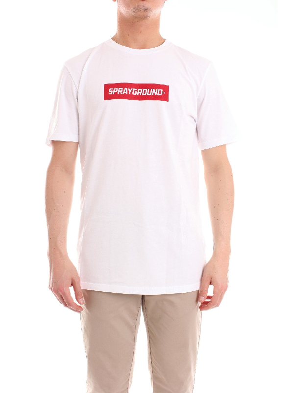 Sprayground White Cotton Tshirt ModeSens