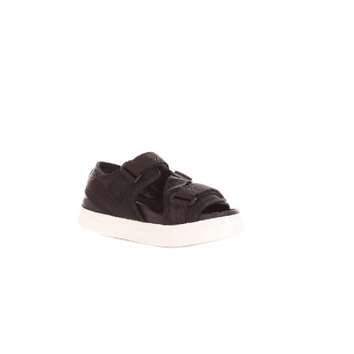 Shop N°21 Black Fabric Sandals