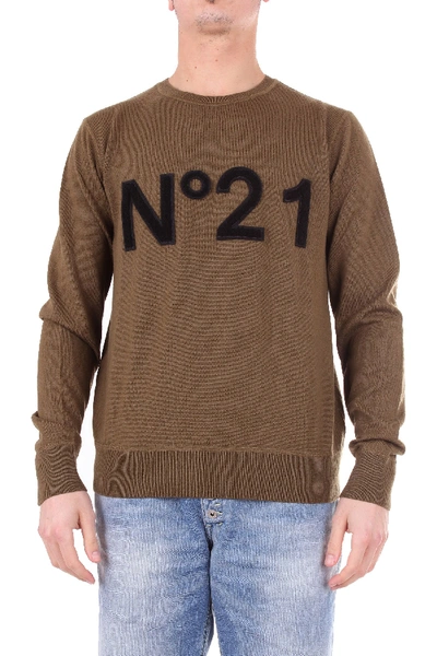 Shop N°21 Green Wool Sweater