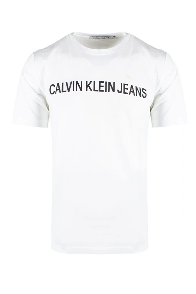 Shop Calvin Klein Jeans Est.1978 White T-shirt