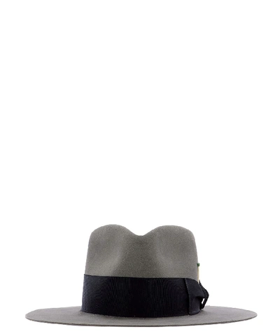Shop Nick Fouquet Blue Leather Hat