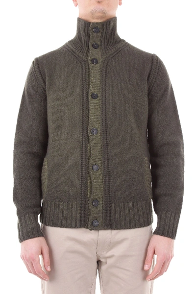 Shop Kangra Green Wool Cardigan