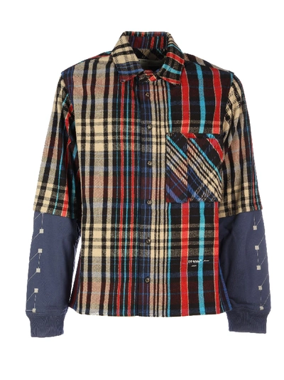 Shop Off-white Multicolor Cotton Shirt