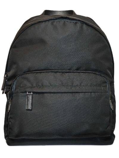 Shop Prada Black Polyamide Backpack