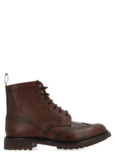 Shop Church's Brown Leather Ankle Boots