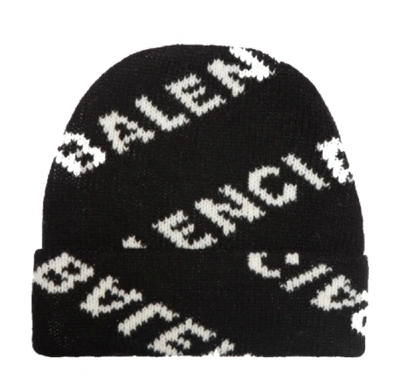 Shop Balenciaga Black Hat