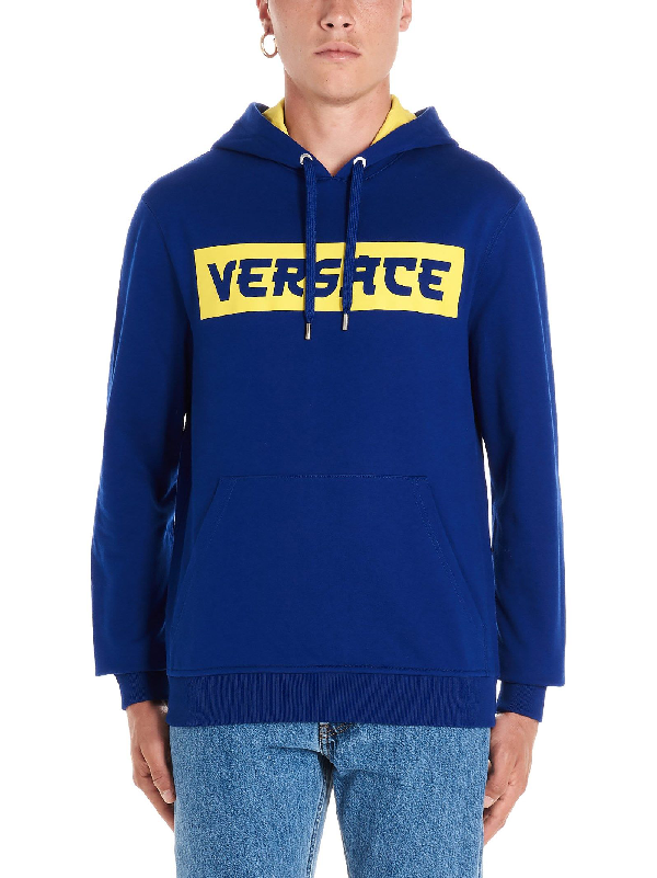 blue versace tracksuit