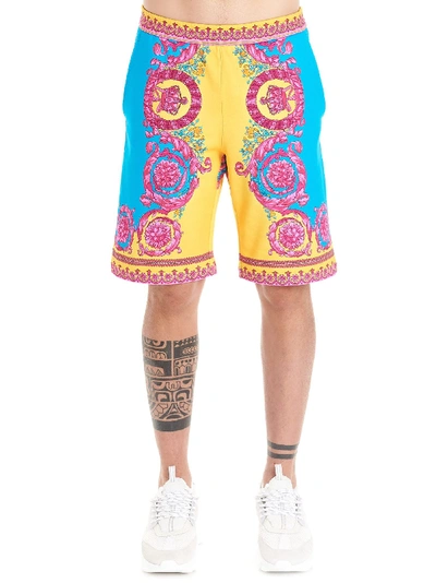 Shop Versace Multicolor Shorts