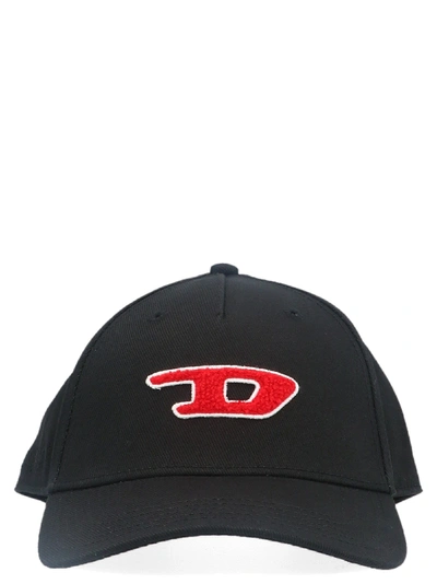 Shop Diesel Black Cotton Hat