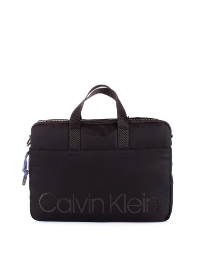 Shop Calvin Klein Black Briefcase