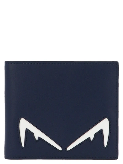 Shop Fendi Blue Wallet