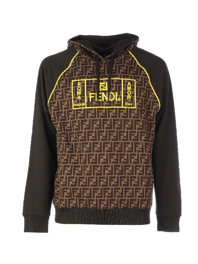 Shop Fendi Brown Sweatshirt