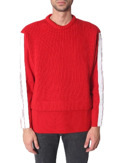 Shop Givenchy Red Wool Sweater