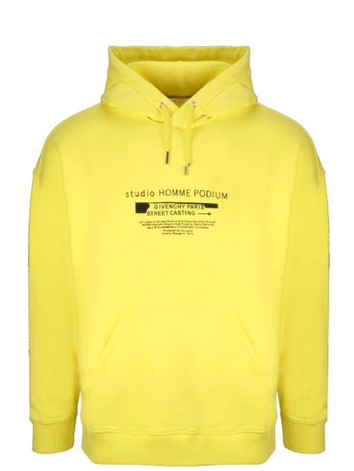 Shop Givenchy Yellow Sweatshirt