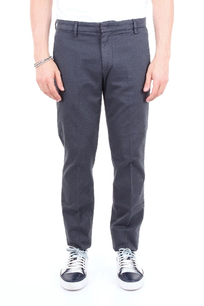 Shop Dondup Grey Cotton Pants