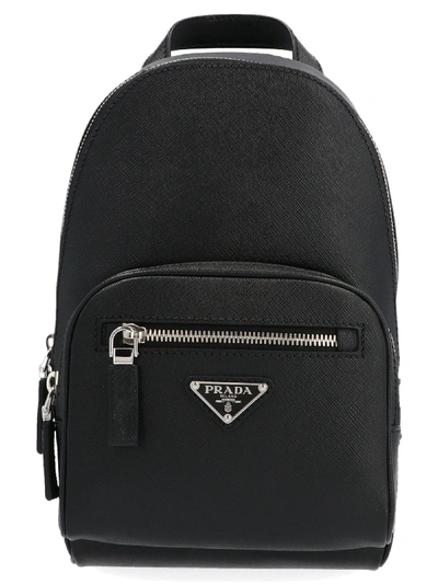 Shop Prada Black Backpack