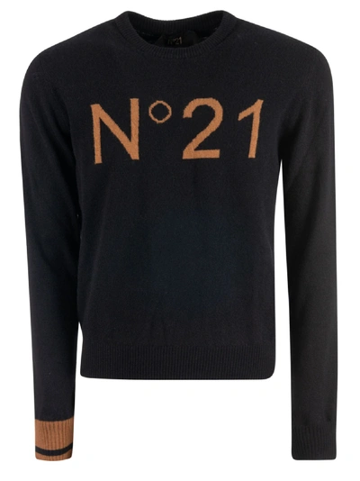 Shop N°21 Black Wool Sweater